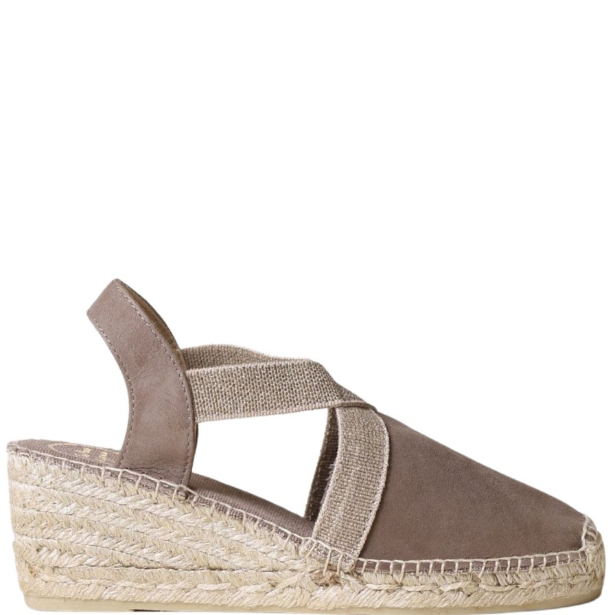 Toni Pons Toni Pons Tona Wedge - Taupe Wholesale