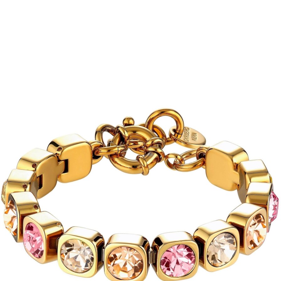 Dyrberg Kern Dyrberg Kern Conian Gold Bracelet - Peach Best