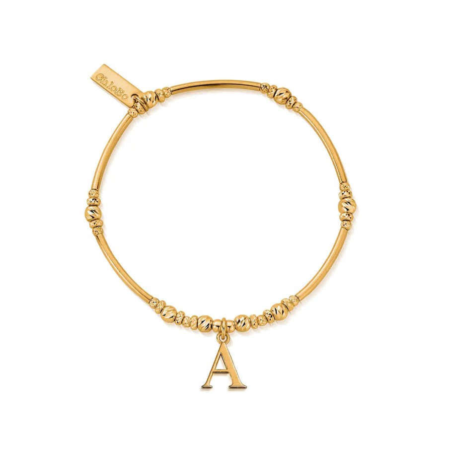 ChloBo Chlobo Iconic Initial Bracelet - Gold Hot