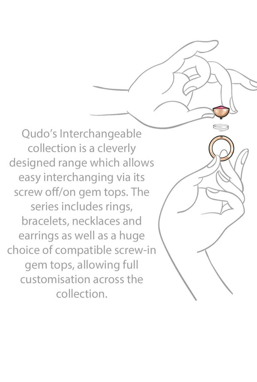 Qudo Qudo Deluxe Ring - Rose Gold Wholesale