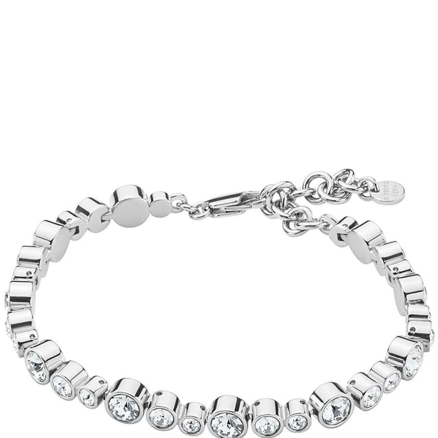 Dyrberg Kern Dyrberg Kern Esina Silver Bracelet - Clear Clearance