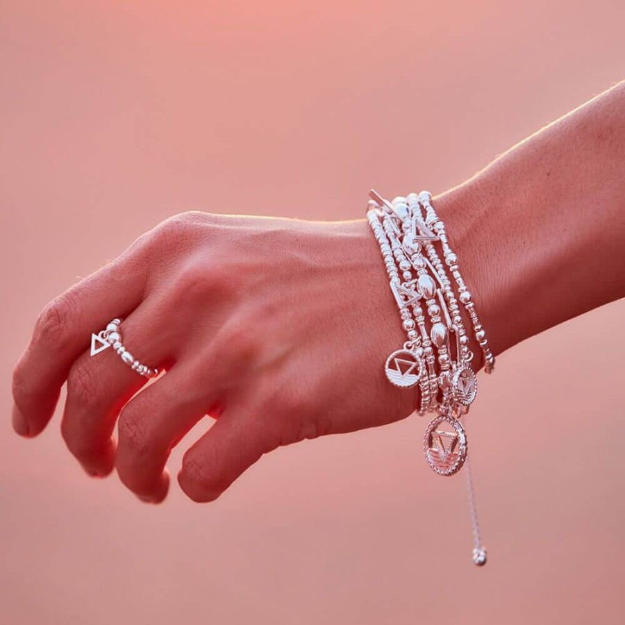 ChloBo Chlobo Water Sparkle Disc Bracelet Wholesale