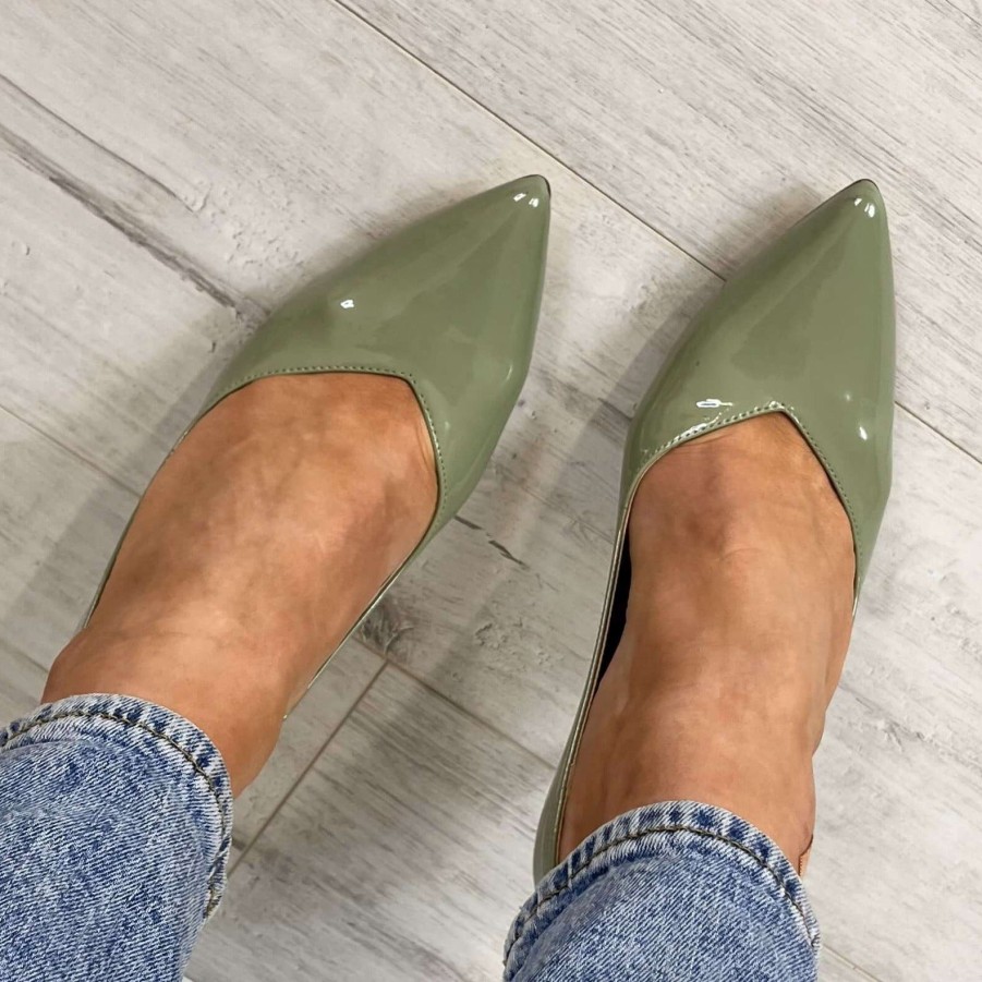 Kate Appleby Kate Appleby Morpeth Court Shoes - Lichen Wholesale