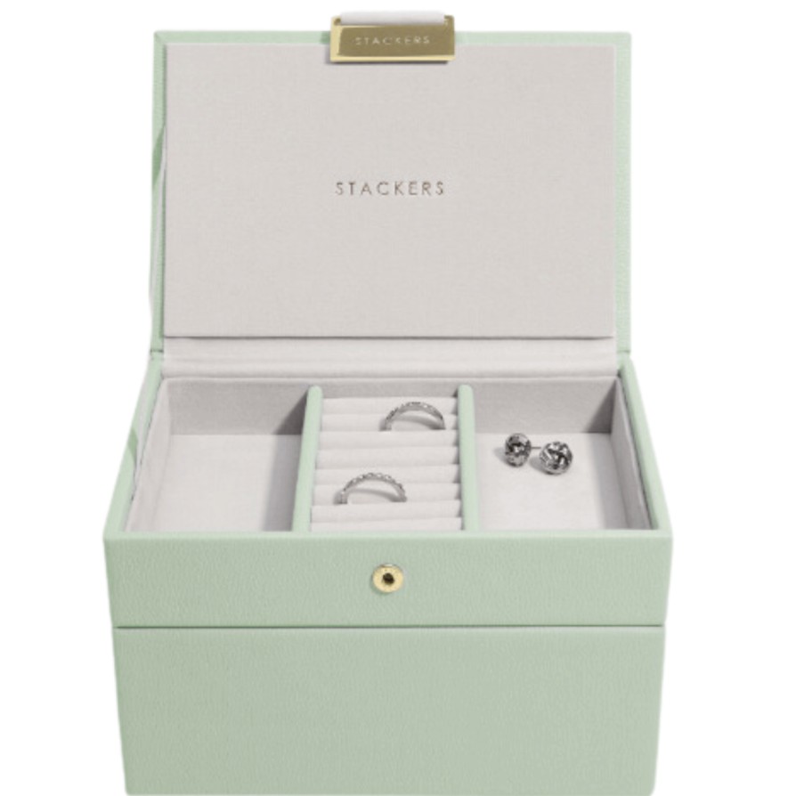 Stackers Stackers Mini Jewellery Box (Set) - Sage Green Online