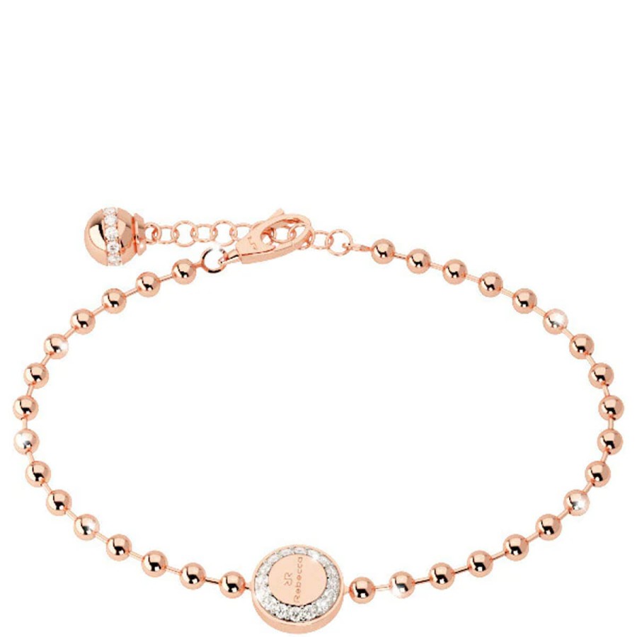 Rebecca Rebecca Hollywood Rose Gold Single Bracelet New