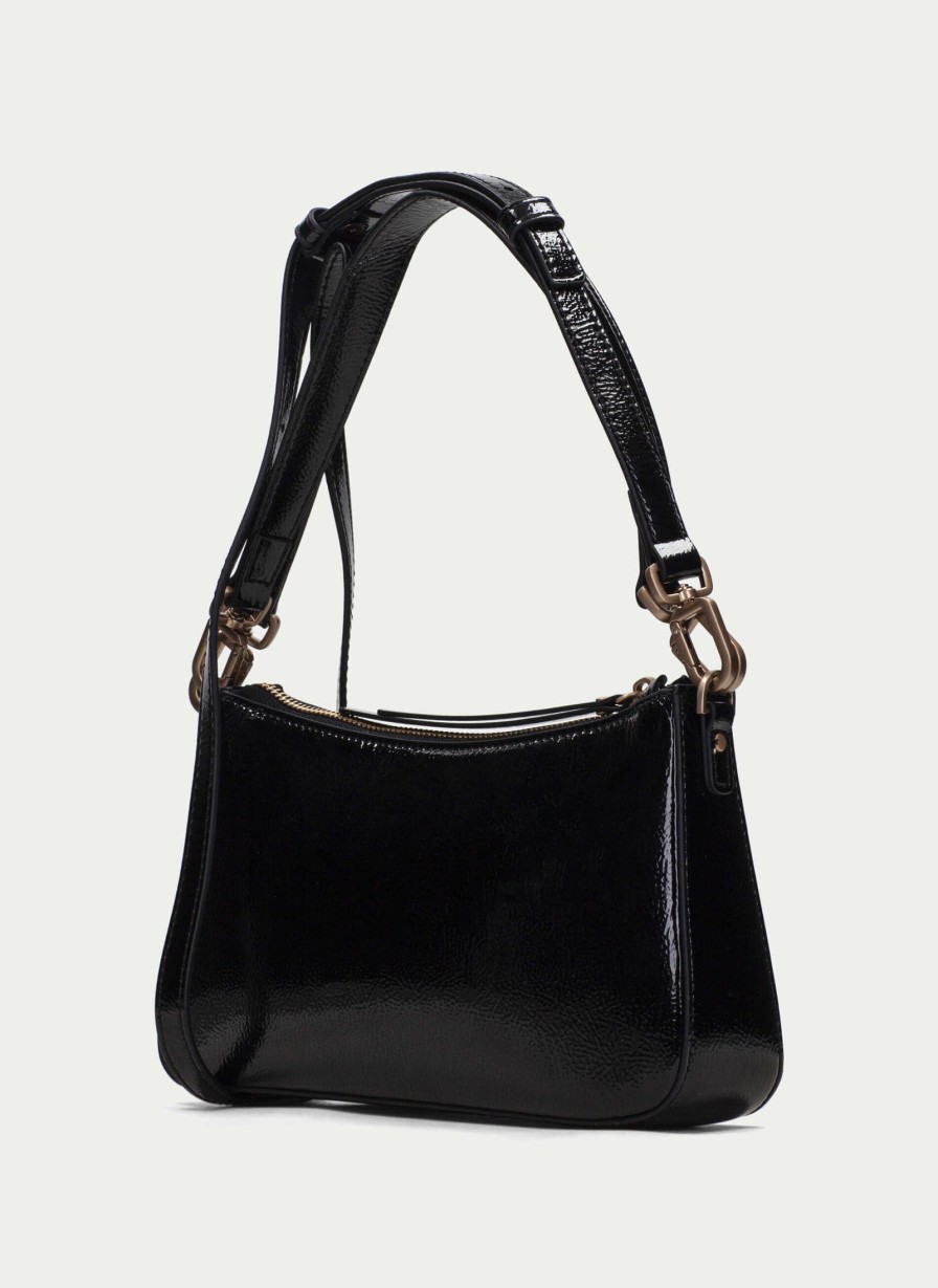 Hispanitas Hispanitas Black Leather Shoulder Bag Clearance