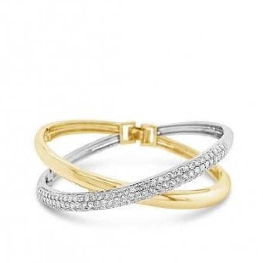 Absolute Absolute Gold & Silver Bangle Online