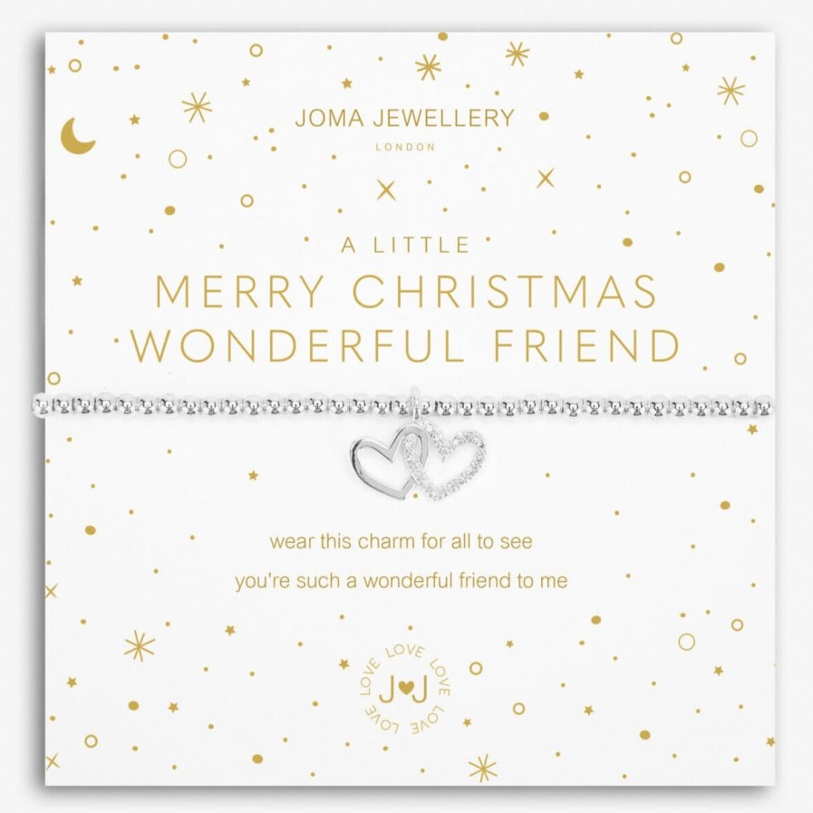 Joma Joma Merry Christmas Wonderful Friend Bracelet Online