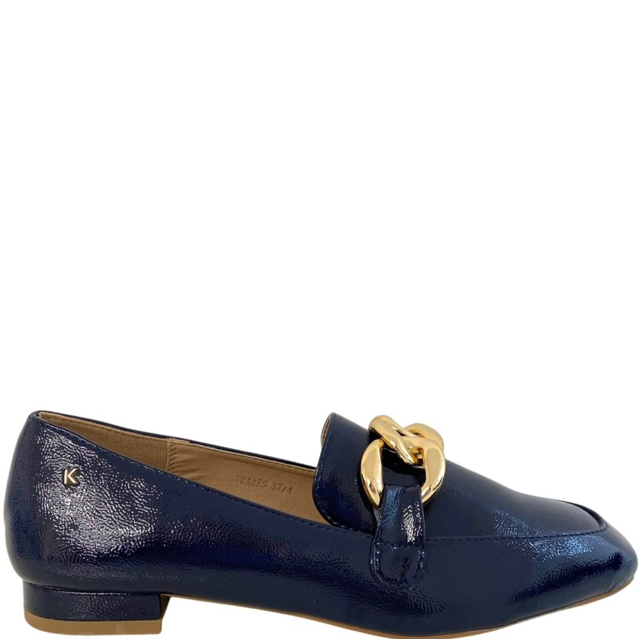 Kate Appleby Kate Appleby Thames Slimline Loafers - Navy Clearance