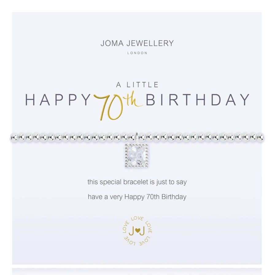 Joma Joma Happy 70Th Birthday Bracelet Hot