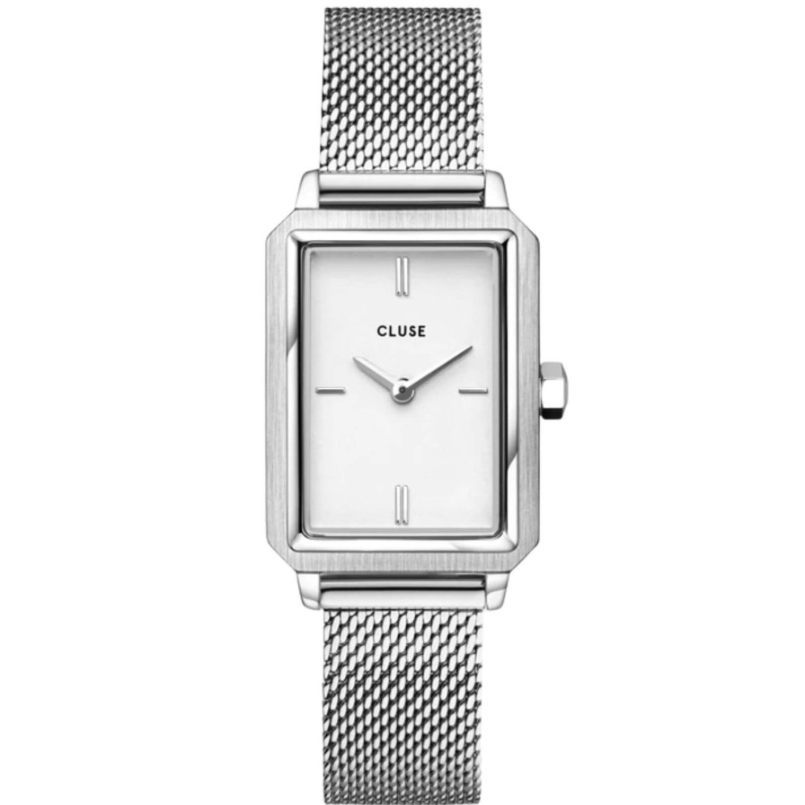 Cluse Cluse Fluette Silver White Watch Wholesale