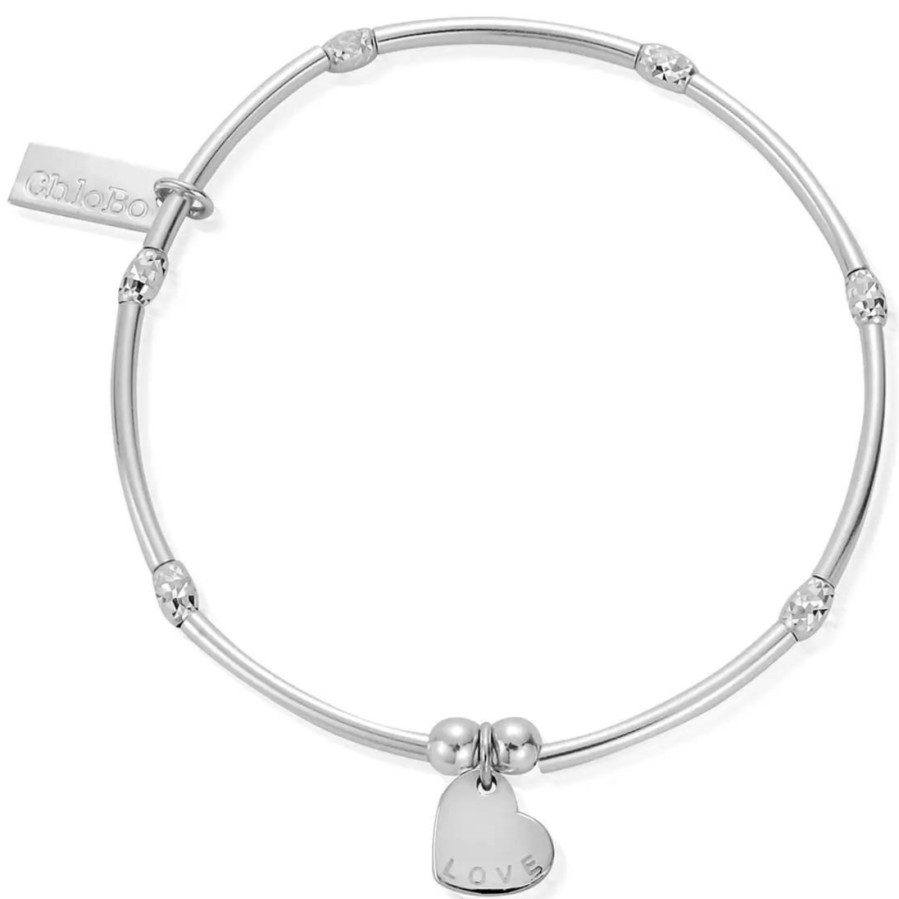 ChloBo Chlobo Noodle Sparkle Rice Love Disc Bracelet Clearance