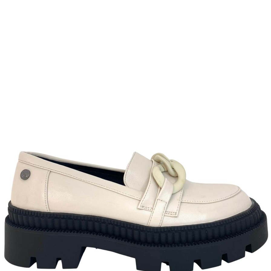 XTI Xti Cream Chunky Loafers Wholesale