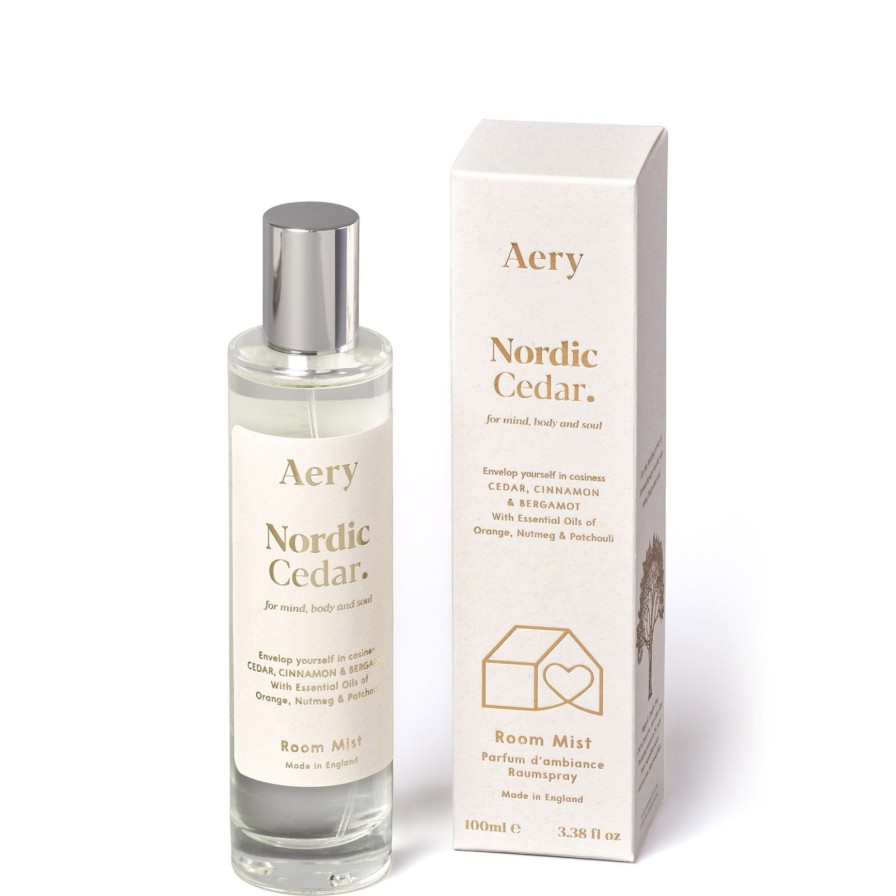 Aery Aery Nordic Cedar Room Mist - Cedar, Cinnamon & Bergamot Hot