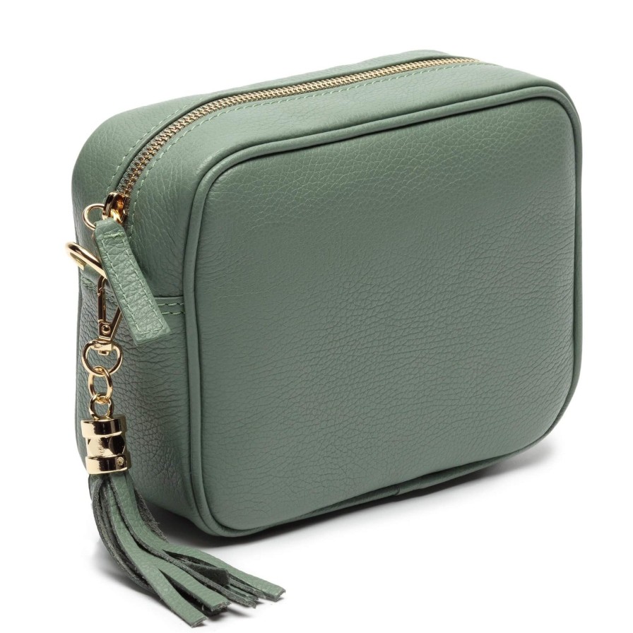 Elie Beaumont Elie Beaumont Mint Green Leather Bag Online