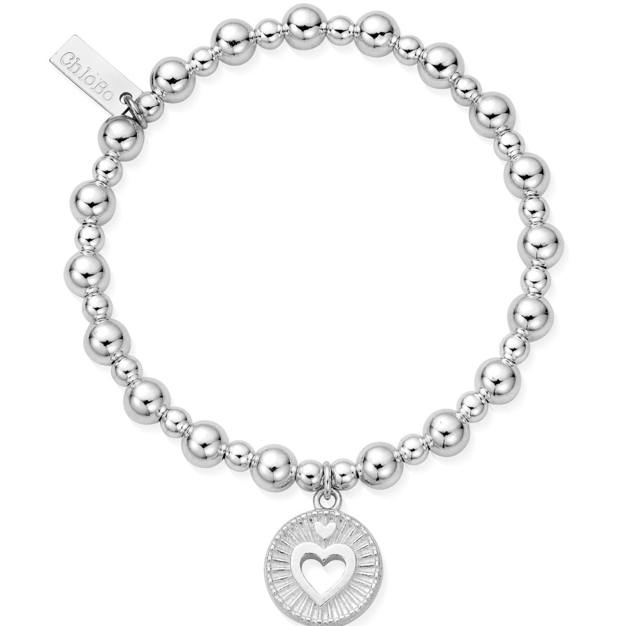 ChloBo Chlobo Small Ball Guiding Heart Bracelet Hot