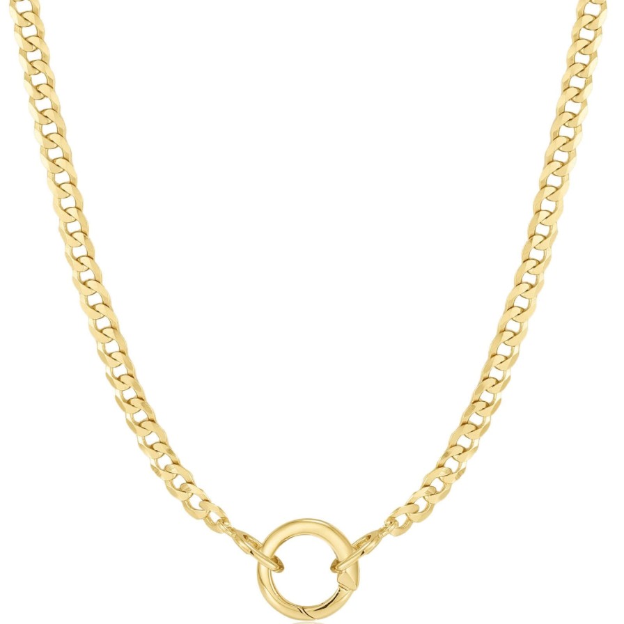 Ania Haie Pop Charm Ania Haie Pop Charms Gold Curb Chain Charm Connector Necklace Hot