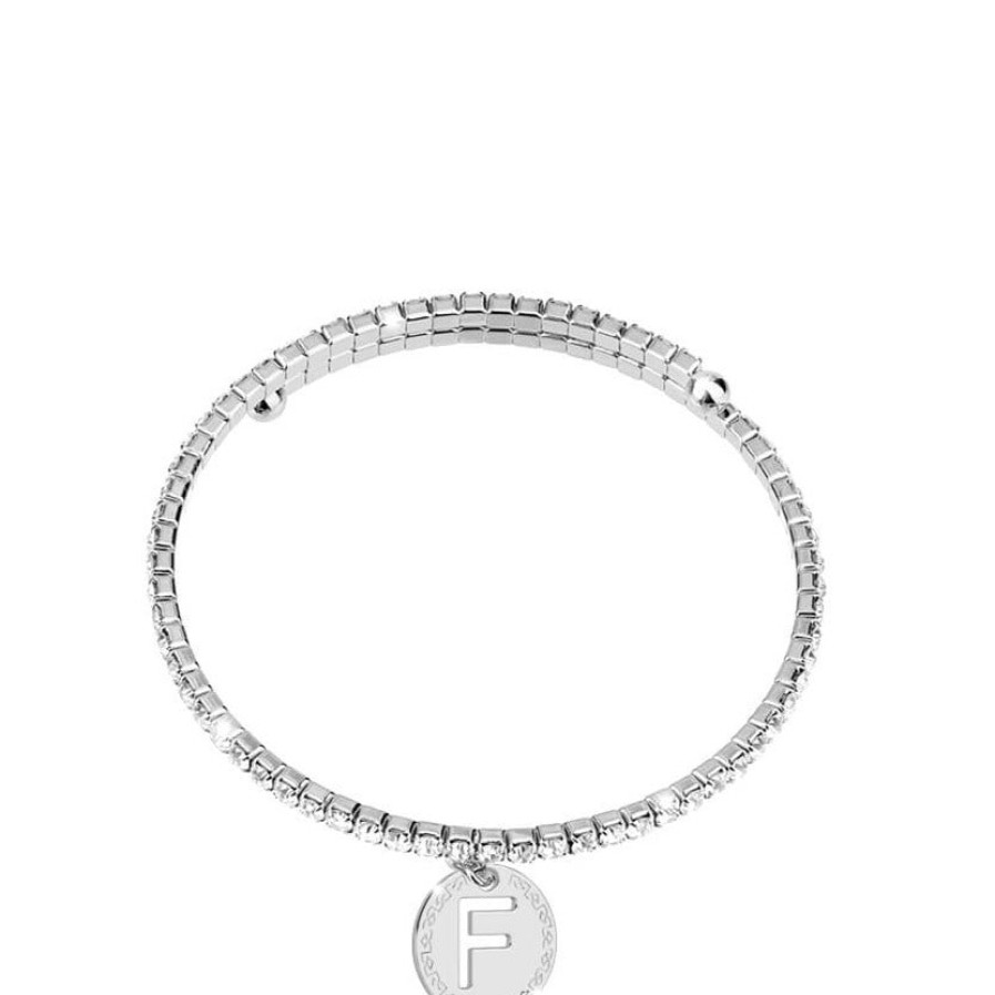 Rebecca My World Rebecca My World Silver Glam Bangle - F Online