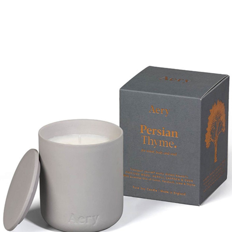 Aery Aery Persian Thyme Scented Candle - Neroli, Saffron & Oudh Hot