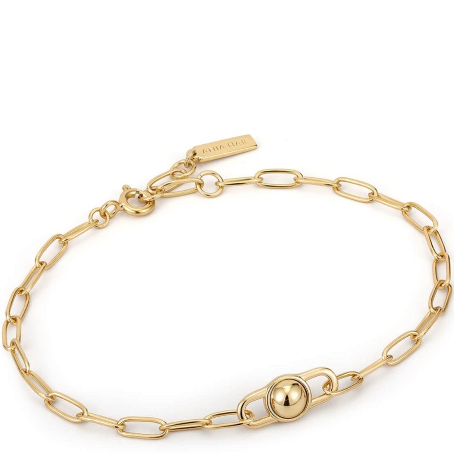 Ania Haie Ania Haie Spaced Out Gold Orb Bracelet Online