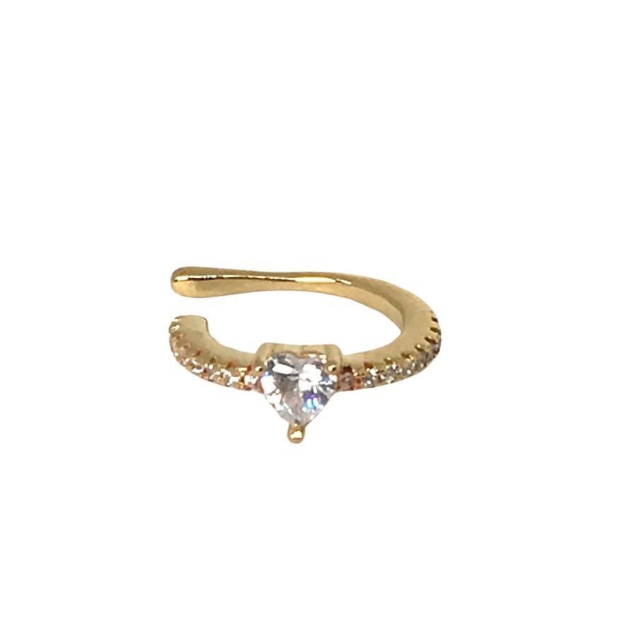 Rebecca Rebecca Gold Ring Cuff Hot