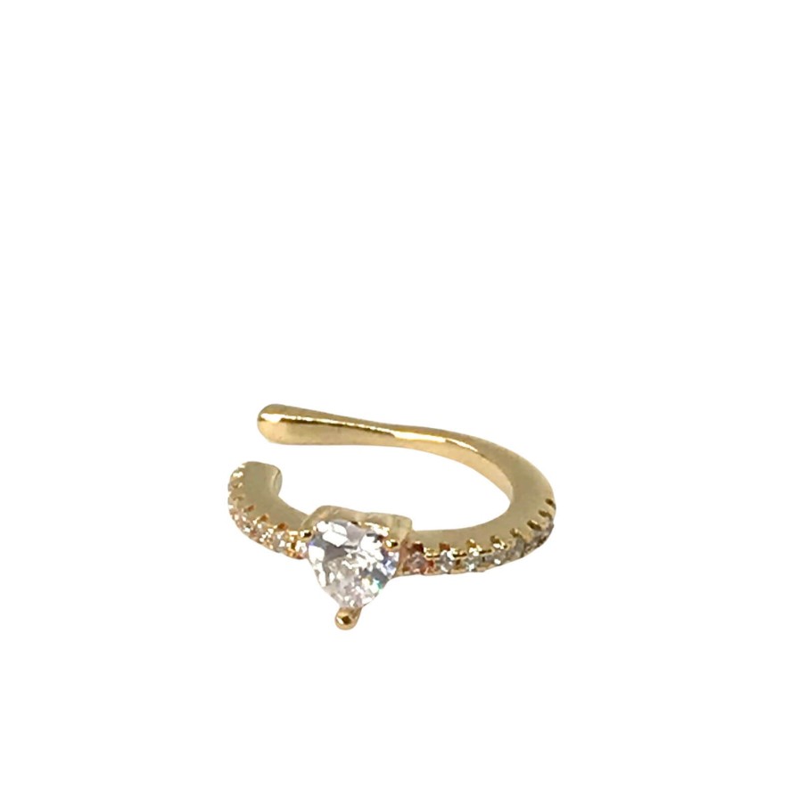 Rebecca Rebecca Gold Ring Cuff Hot