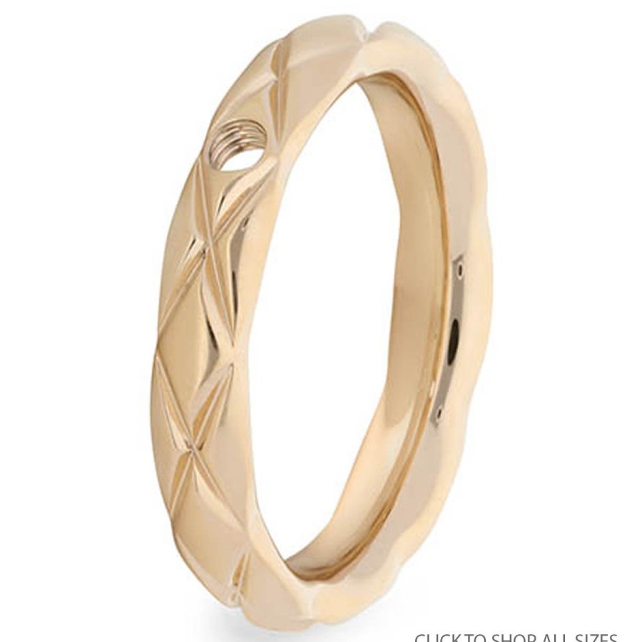 Qudo Qudo Aversa Ring Band - Gold Clearance