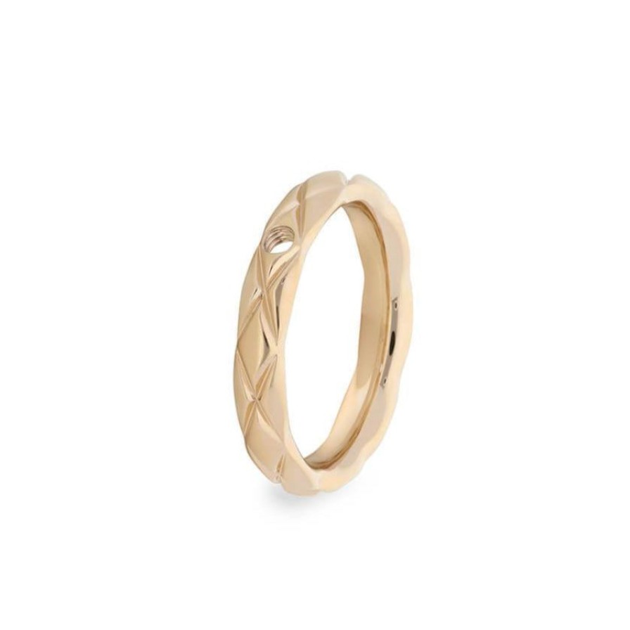 Qudo Qudo Aversa Ring Band - Gold Clearance