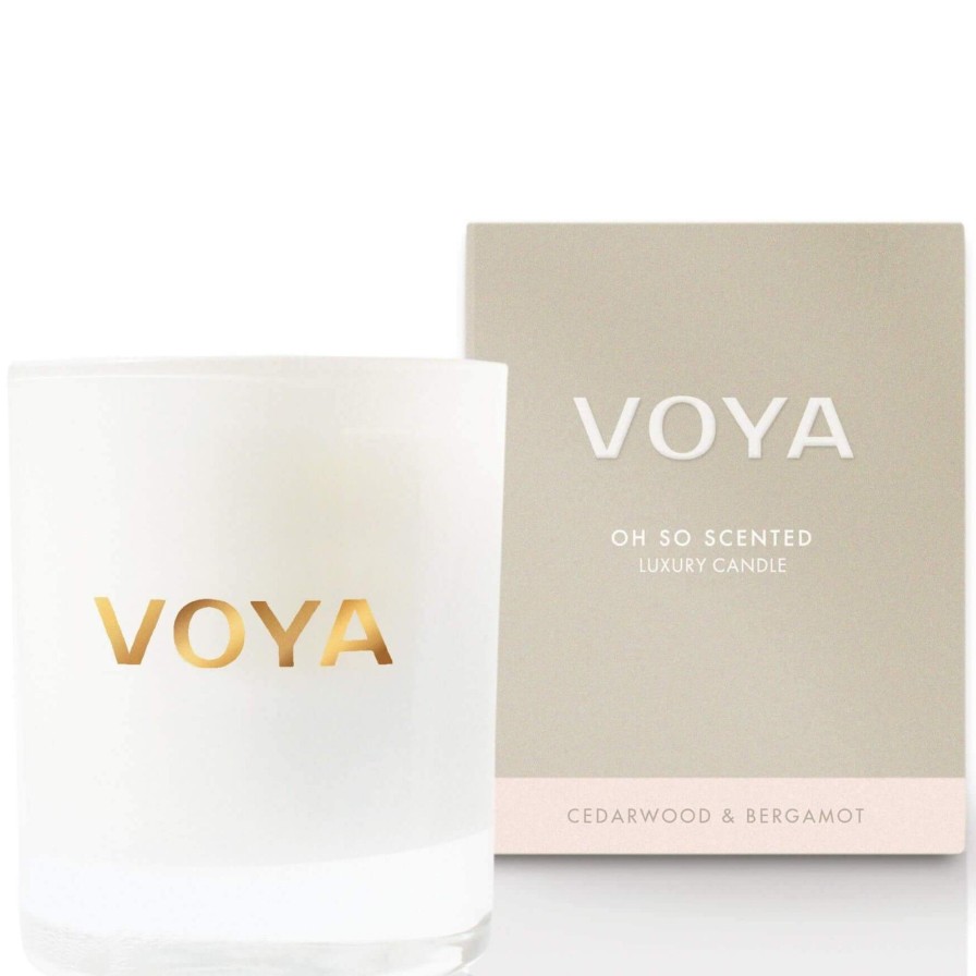 Voya Voya Candle - Cedarwod & Bergamot Wholesale