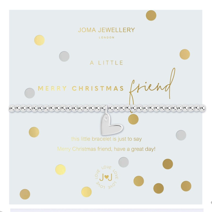 Joma Joma Merry Christmas Friend Bracelet Best