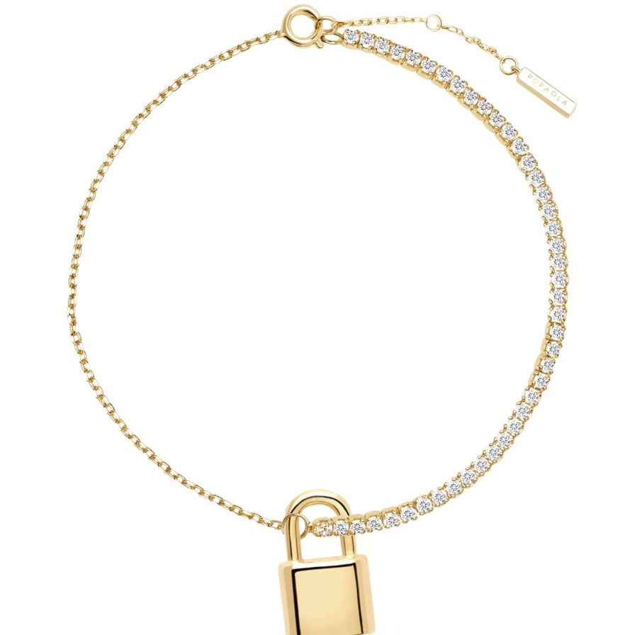 PDPAOLA Pdpaola Gold Bond Bracelet Clearance