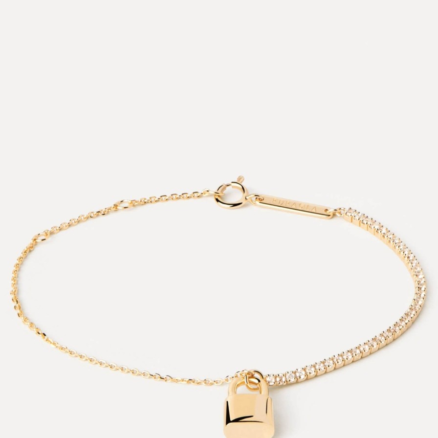 PDPAOLA Pdpaola Gold Bond Bracelet Clearance