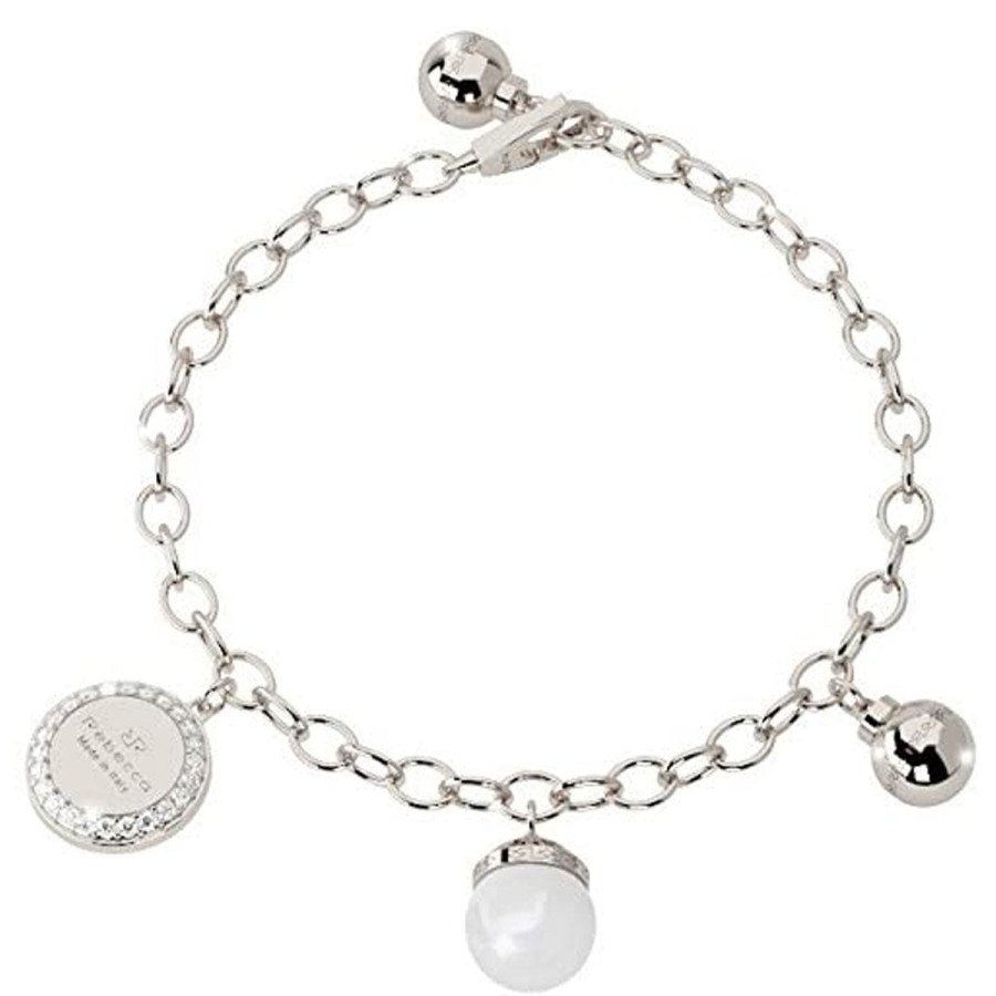 Rebecca Rebecca Silver Hollywood Pearl Bracelet Online