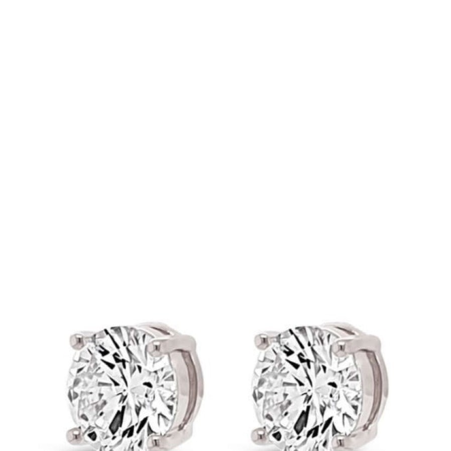 Absolute Absolute Silver Cubic Zircona Earrings Online