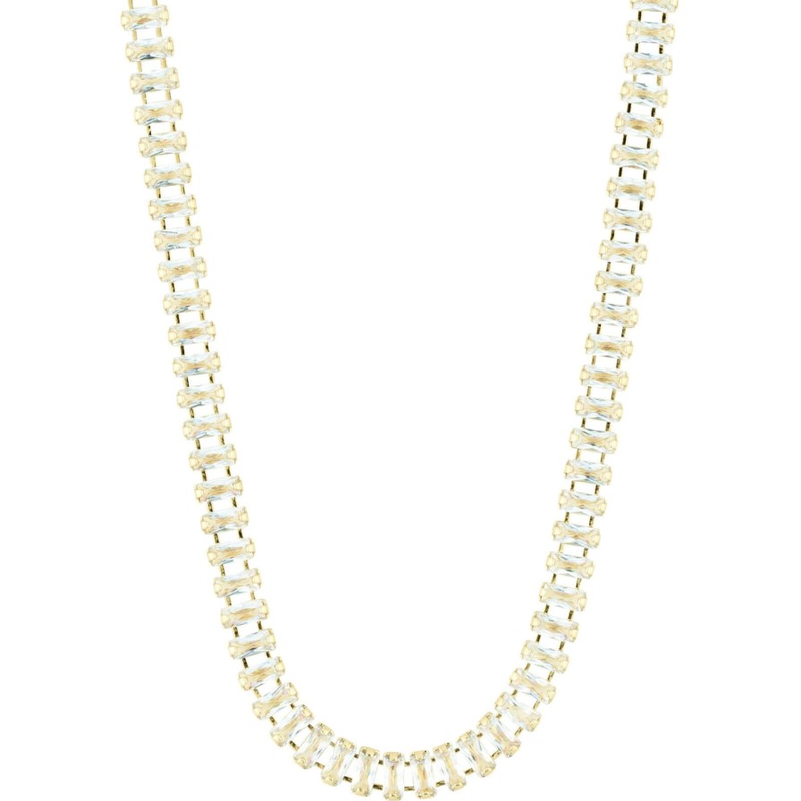 Pilgrim Pilgrim Rue Gold Crystal Necklace Wholesale