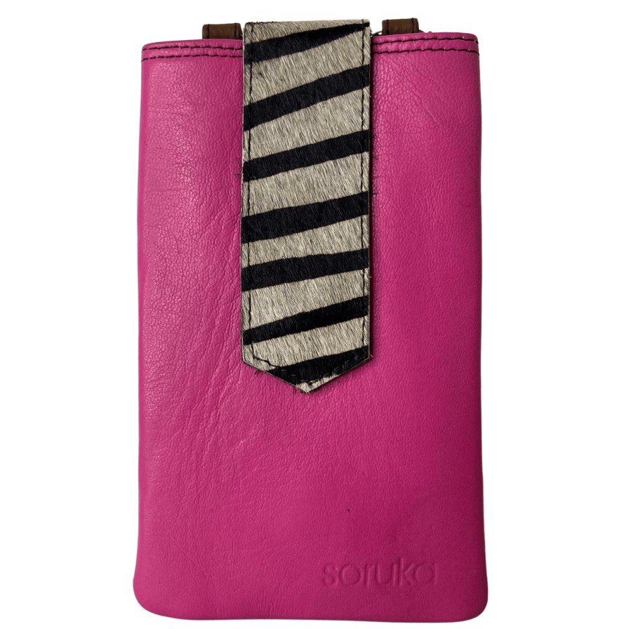 Soruka Soruka Zoe Phone Cover/ Crossbody Bag - Pink Clearance