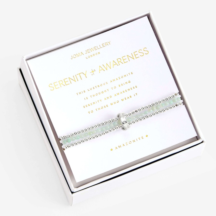 Joma Joma Wellness Stones Bracelet - Serenity & Awareness Clearance