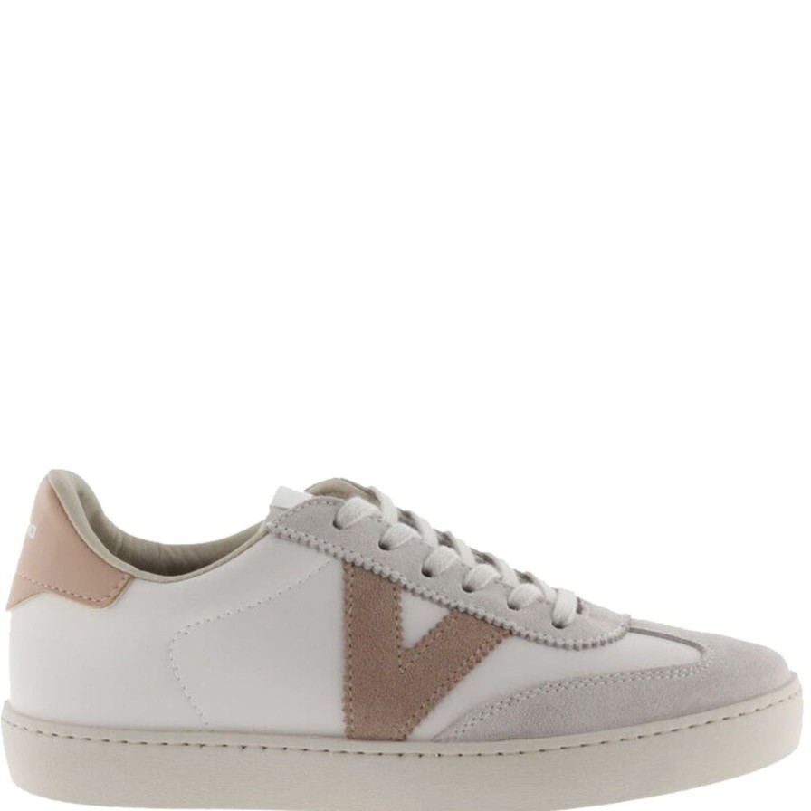 Victoria Victoria Berlin Off White Sneakers - Tan Clearance