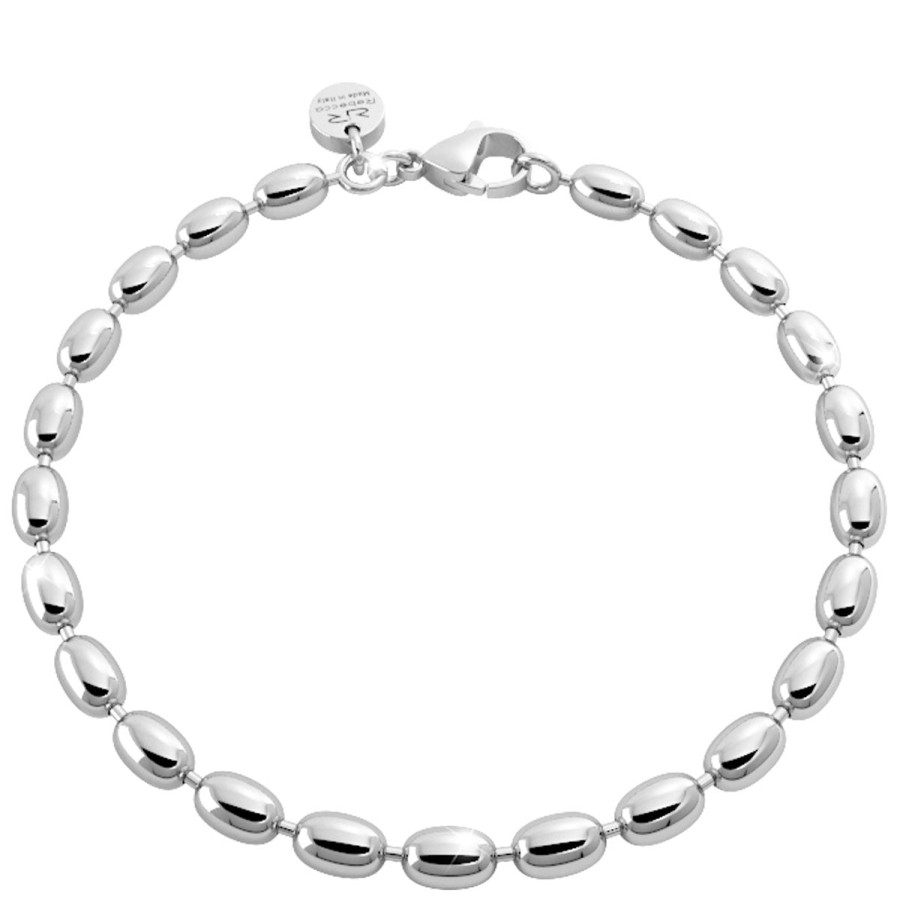 Rebecca My World Rebecca My World Oval Ball Silver Bracelet Hot