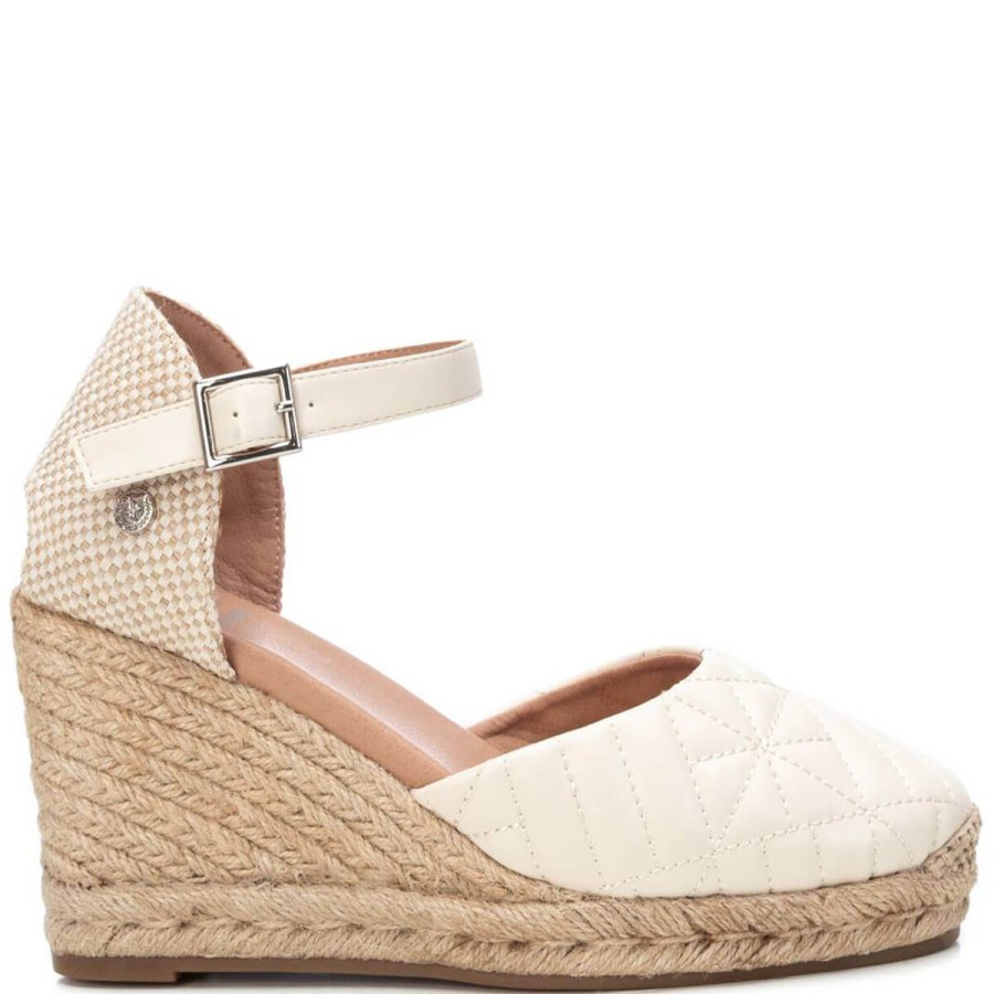 XTI Xti Beige Closed Toe Wedge Shoes Online