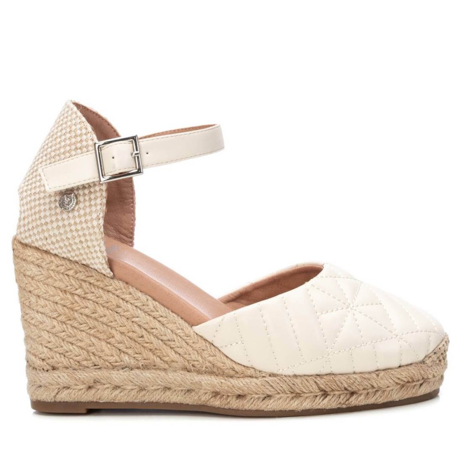 XTI Xti Beige Closed Toe Wedge Shoes Online