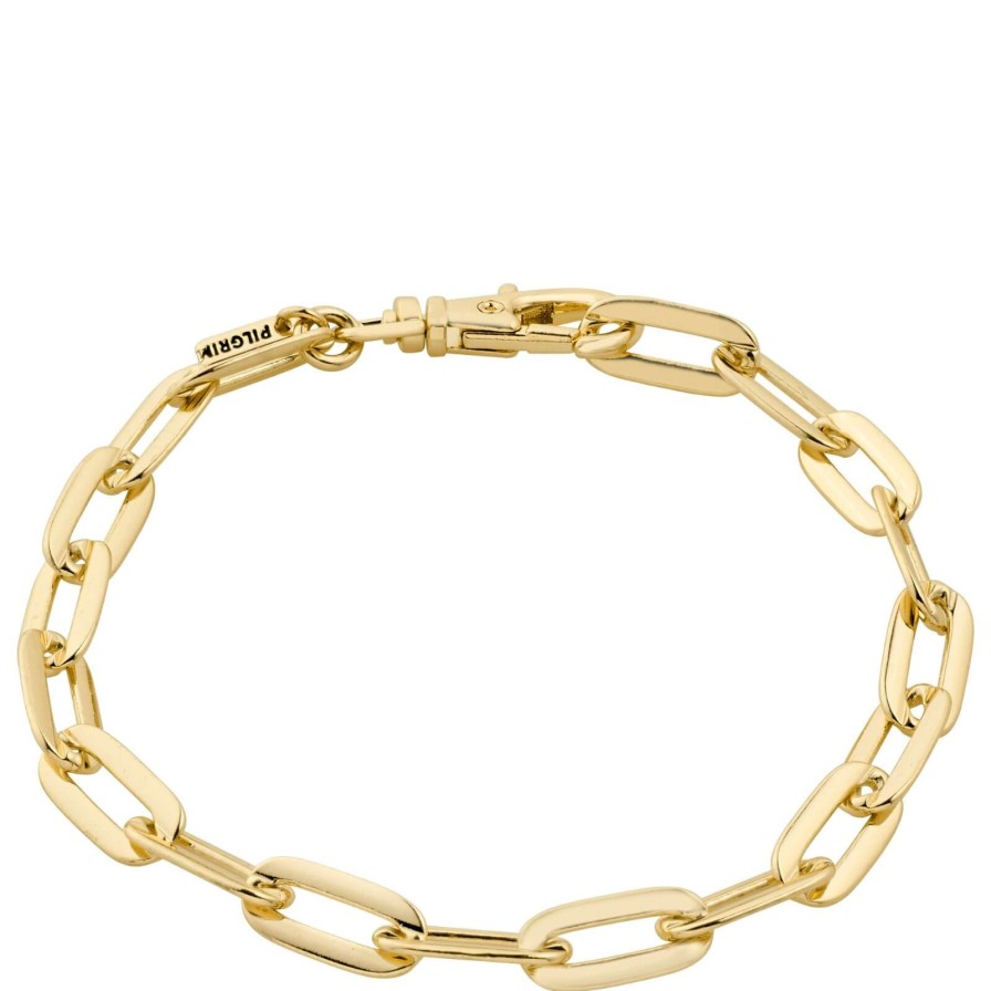 Pilgrim Pilgrim Kindness Cable Chain Gold Bracelet Hot