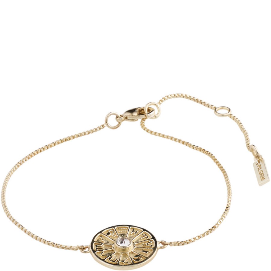 Pilgrim Pilgrim Fia Gold Zodiac Bracelet Hot