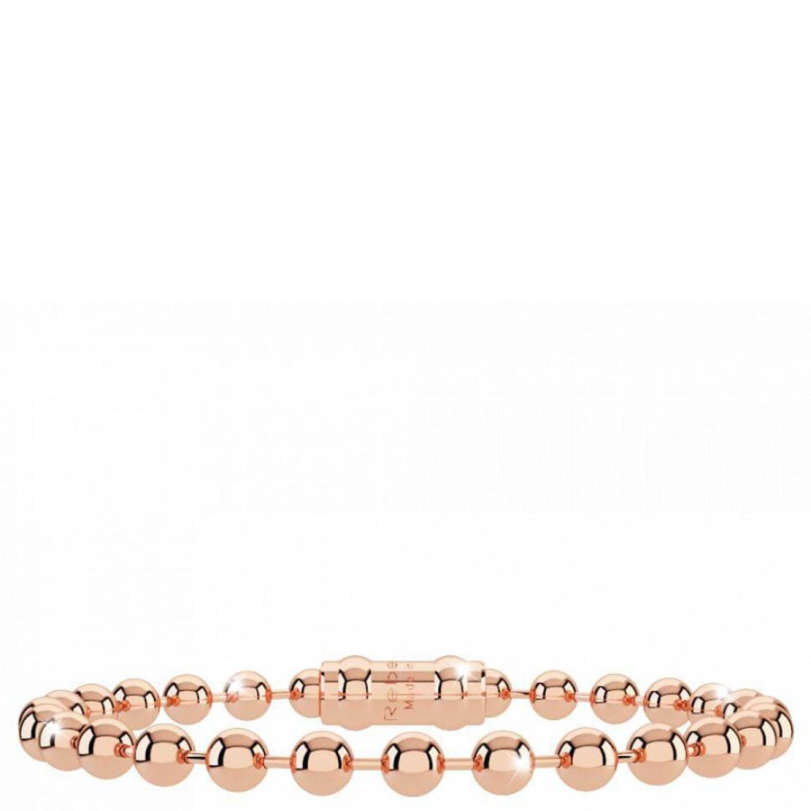 Rebecca My World Rebecca My World Thick Ball Rose Gold Bracelet - Kids Length Clearance