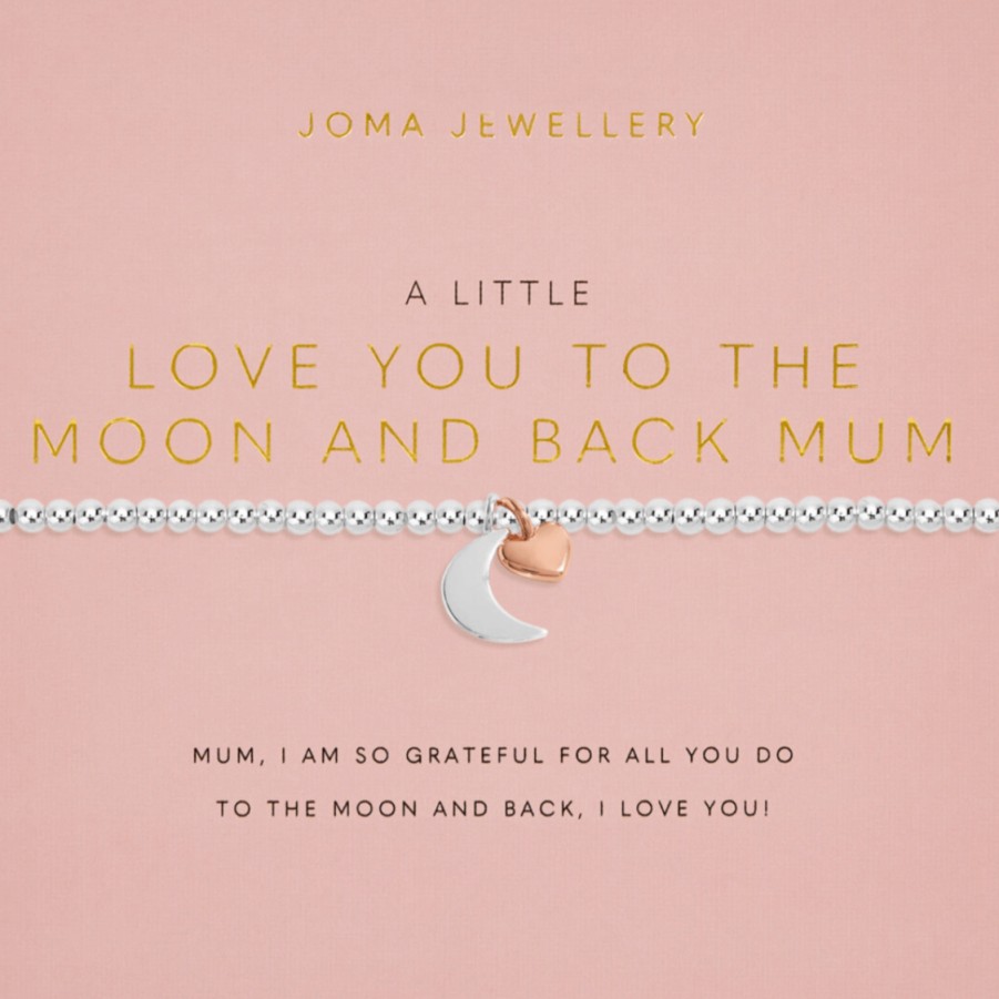 Joma Joma Love You To The Moon & Back Mum Bracelet Wholesale