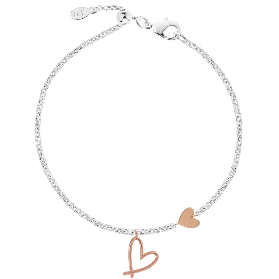 Joma Joma Florrie Heart Bracelet Clearance