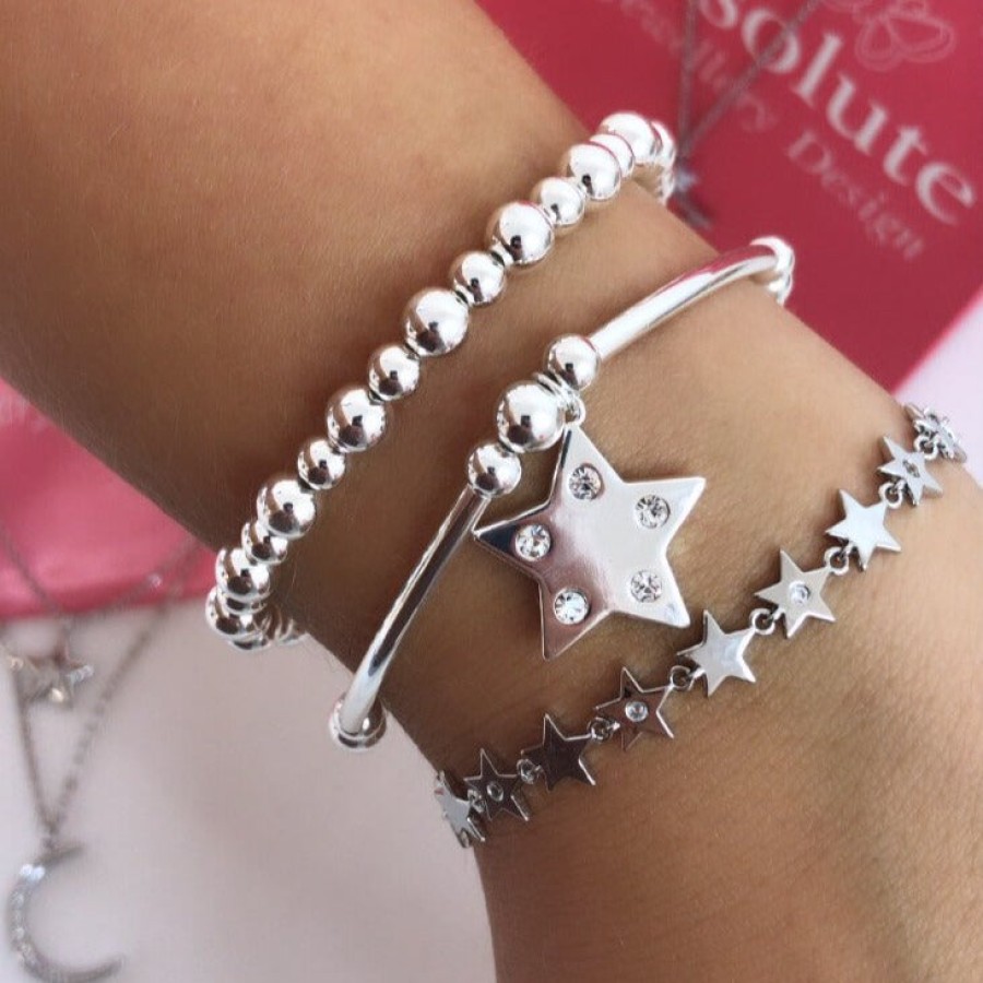 Absolute Absolute Star Bracelet - Silver Hot