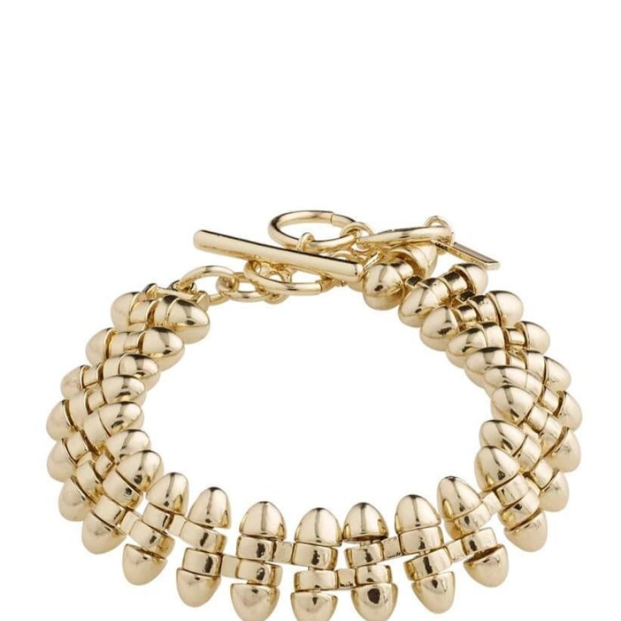 Pilgrim Pilgrim Affection Bracelet - Gold Best