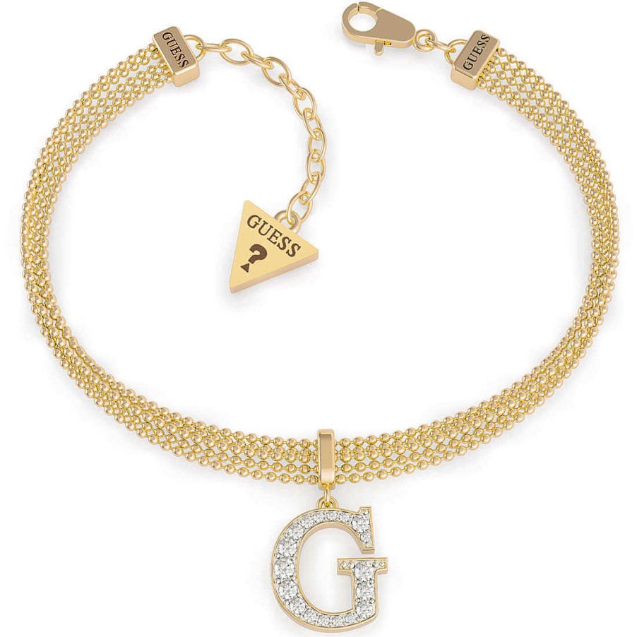 Guess Guess G Multi Chain Gold Bracelet Hot