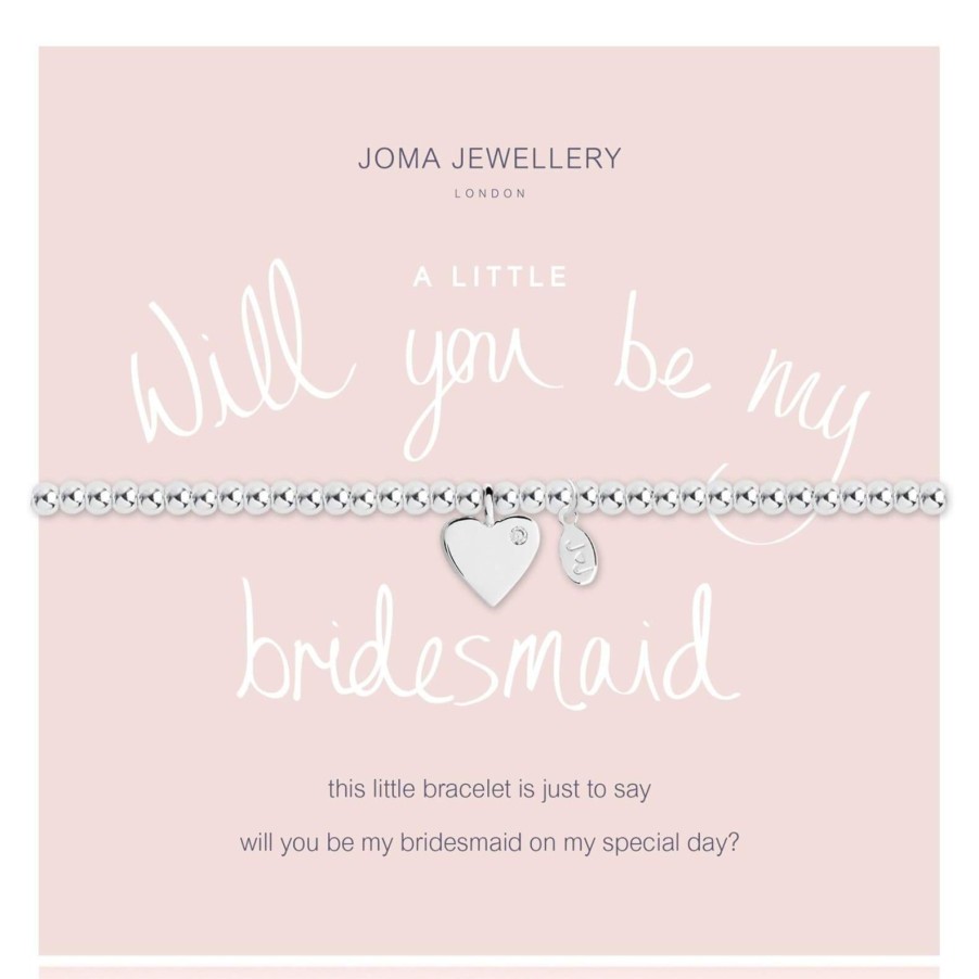 Joma Joma Will You Be My Bridesmaid Bracelet New